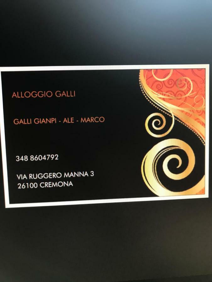Alloggio Galli Cremona Exterior foto